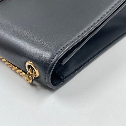 Saint Laurent Medium Kate Tassel Shoulder Bag in Black