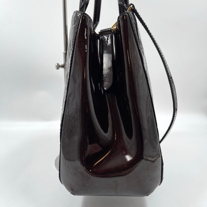 Louis Vuitton Montaigne MM Monogram Vernis in Amarante