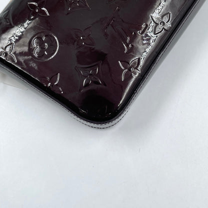 Louis Vuitton Félicie Pochette Monogram Vernis in Amarante