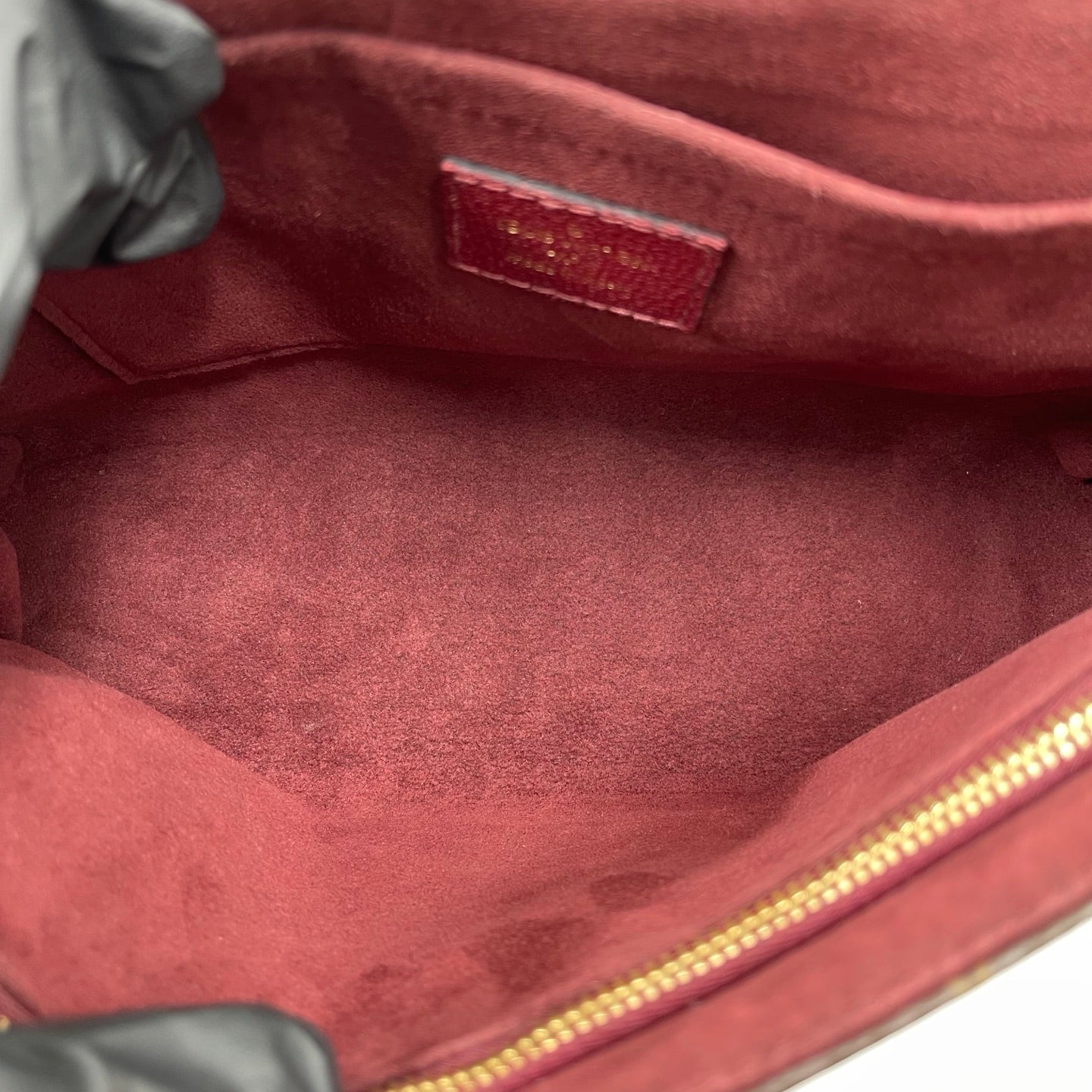 Louis Vuitton Saint Placide Monogram Shoulder Bag in Aurore