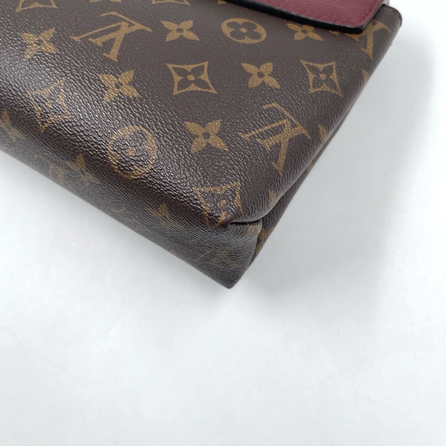 Louis Vuitton Saint Placide Monogram Shoulder Bag in Aurore