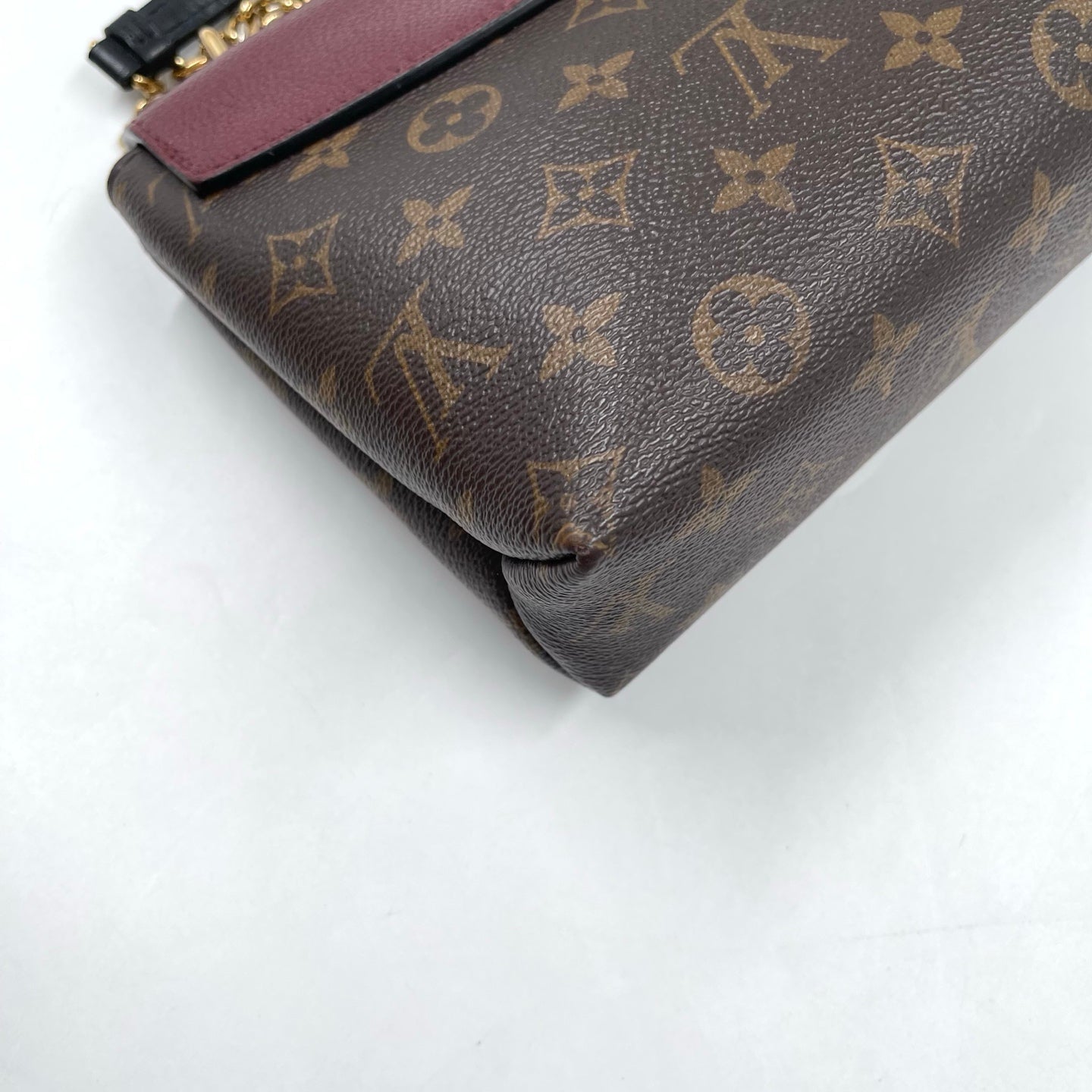 Louis Vuitton Saint Placide Monogram Shoulder Bag in Aurore