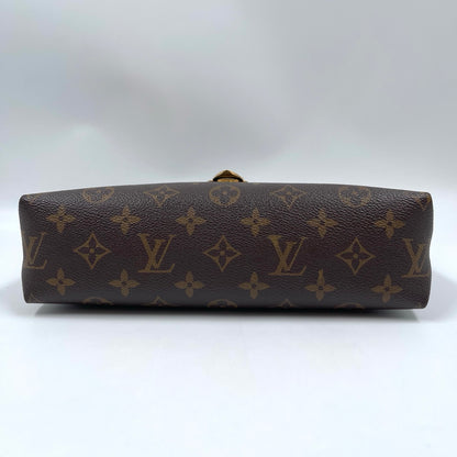 Louis Vuitton Saint Placide Monogram Shoulder Bag in Aurore
