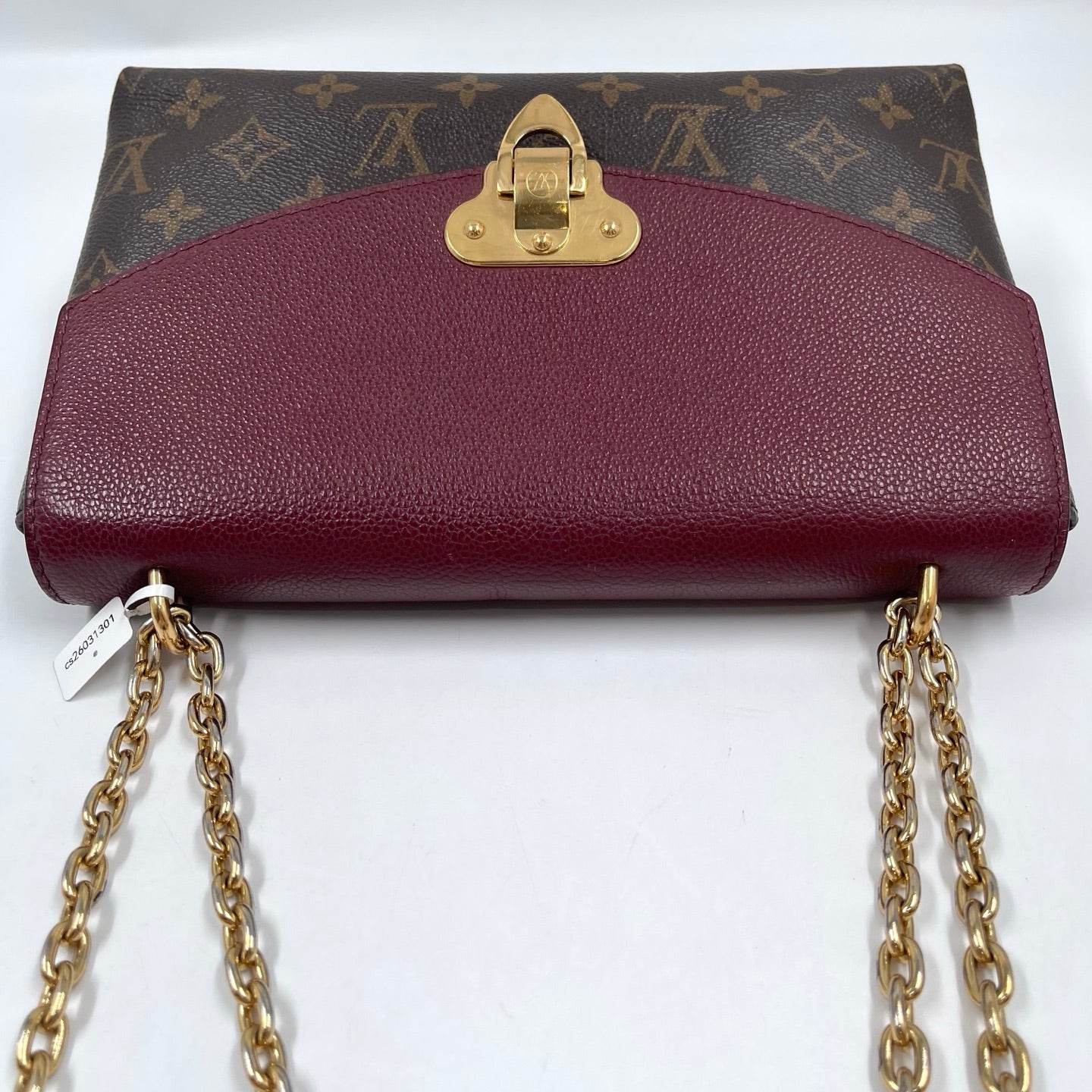 Louis Vuitton Saint Placide Monogram Shoulder Bag in Aurore