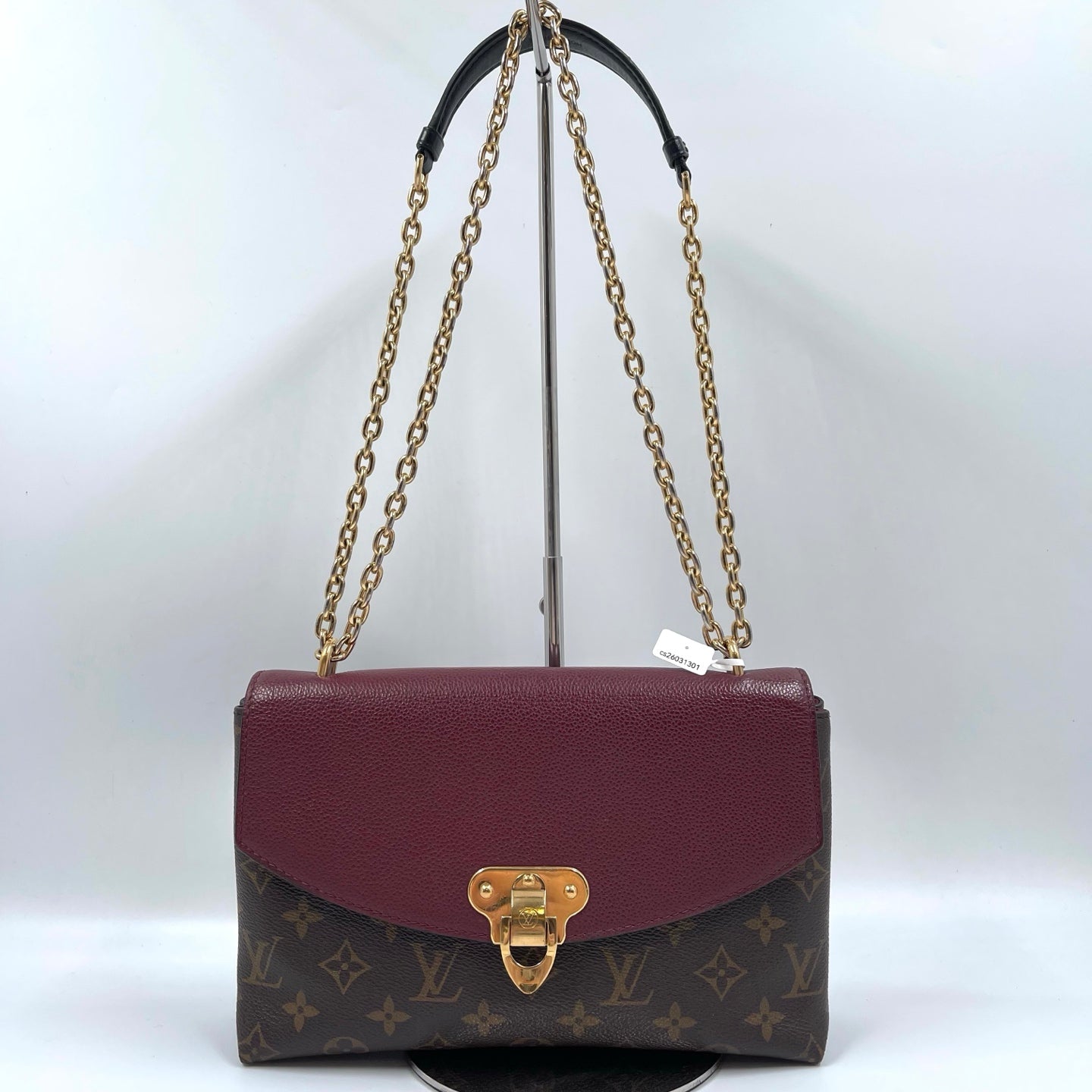 Louis Vuitton Saint Placide Monogram Shoulder Bag in Aurore