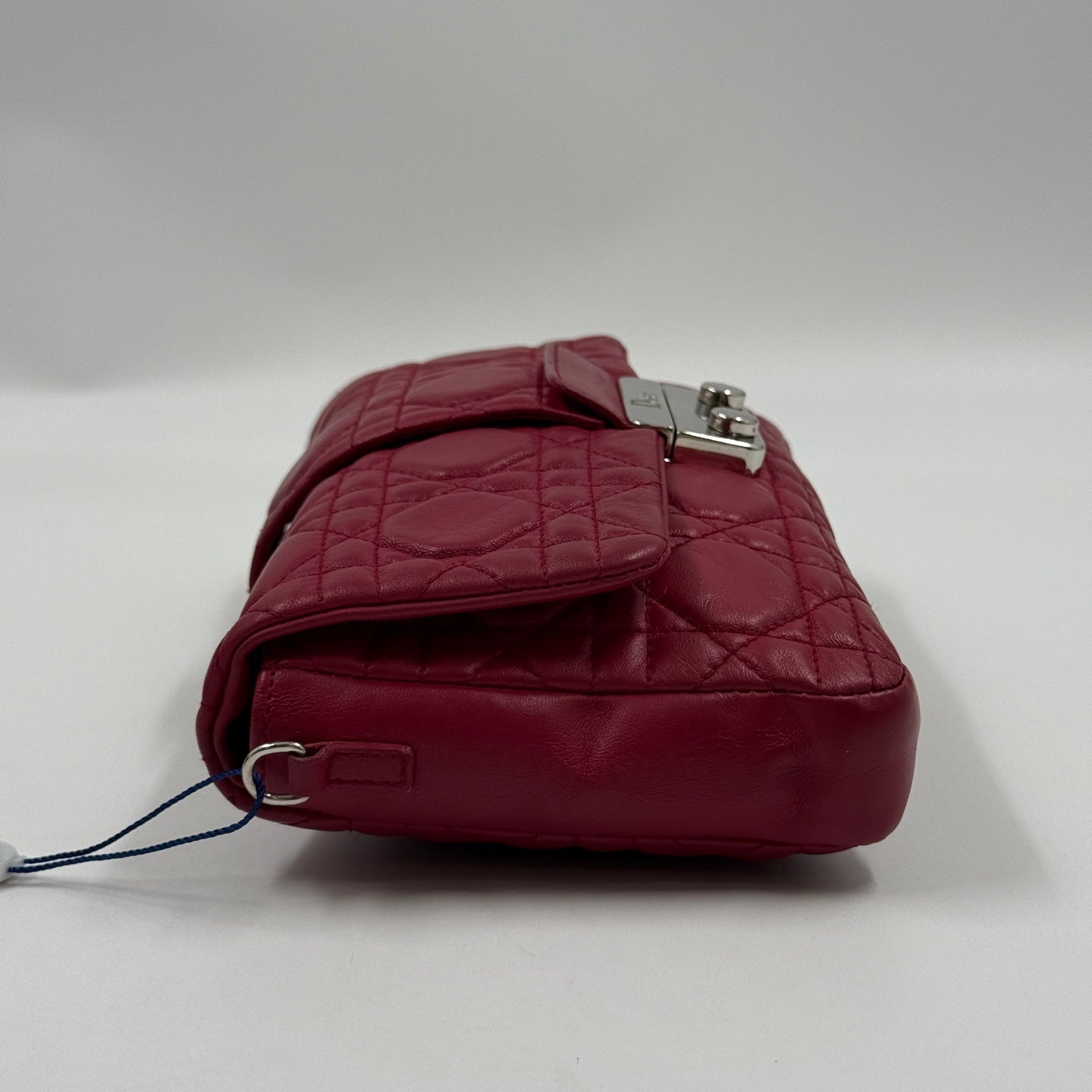 Dior Miss Dior Promenade Pouch Cannage Red Lambskin