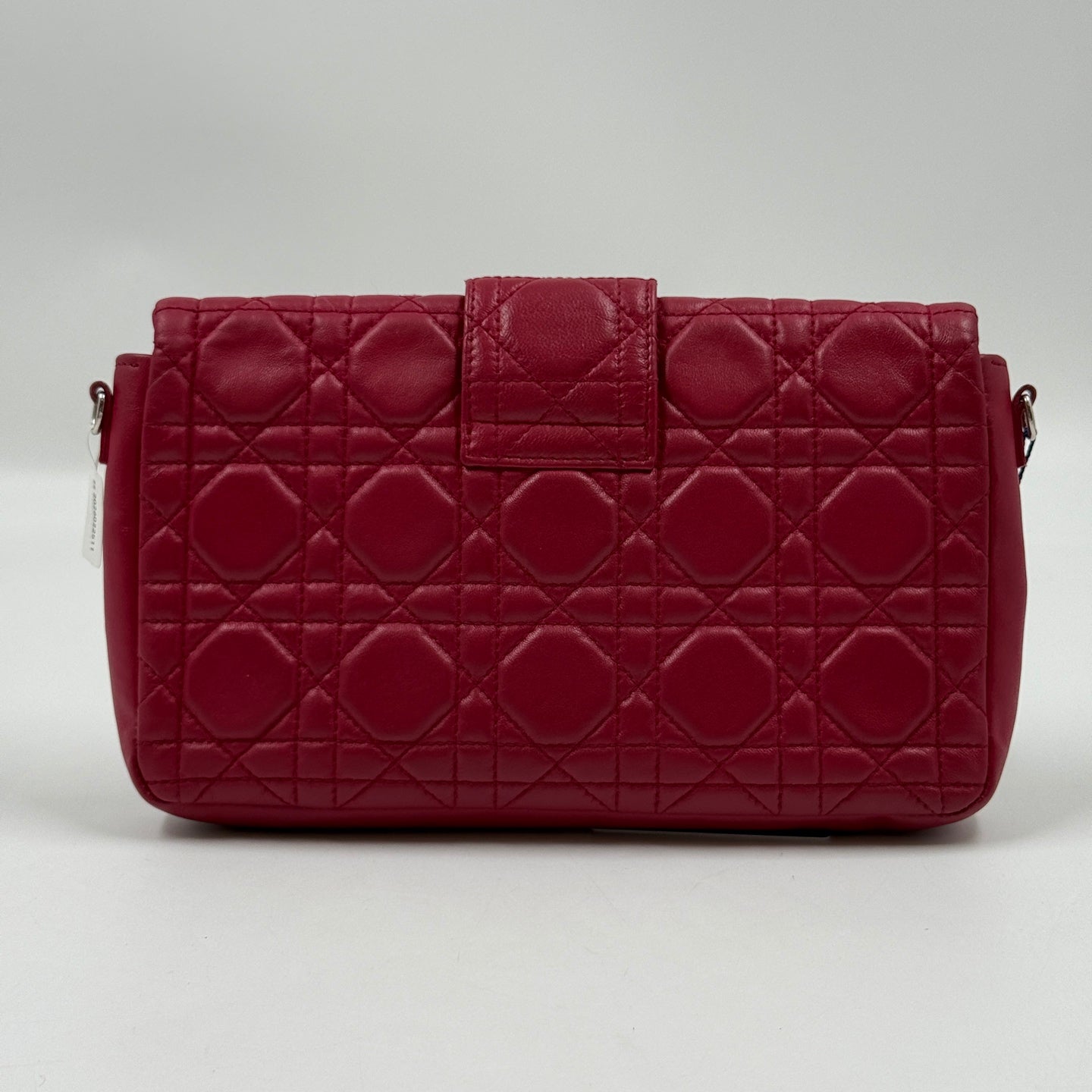 Dior Miss Dior Promenade Pouch Cannage Red Lambskin
