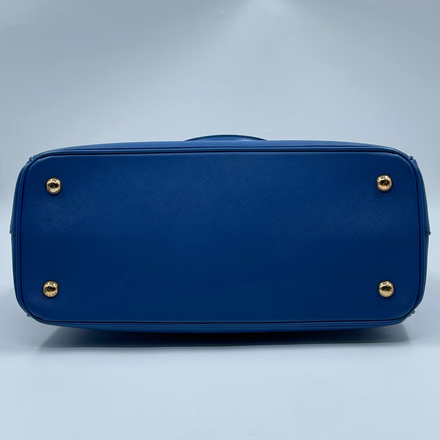 Prada Large Galleria Bag In Saffiano Lux Leather Bluette (Royal Blue)