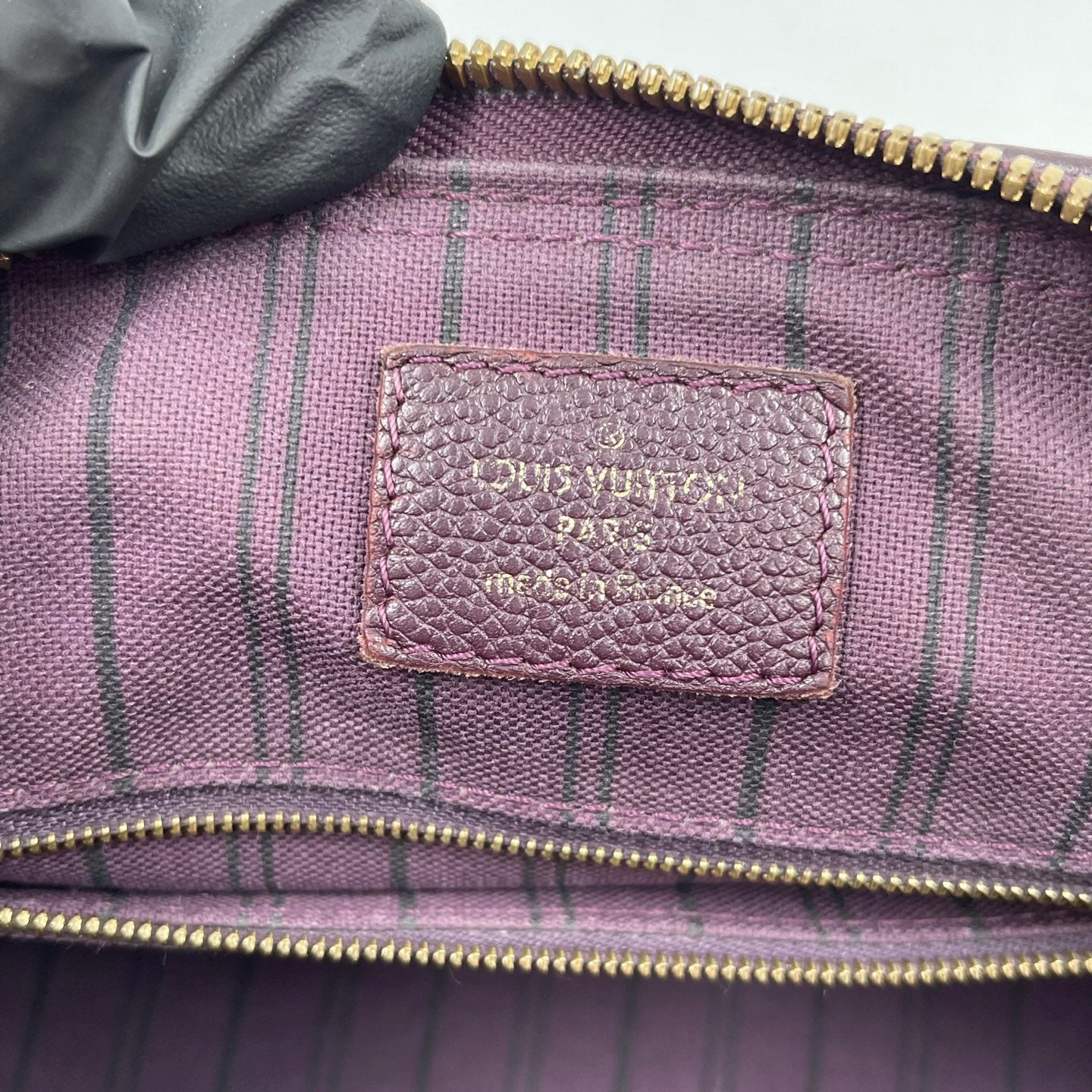 Louis Vuitton Monogram Empreinte Speedy Bandouliere 25 In Aube