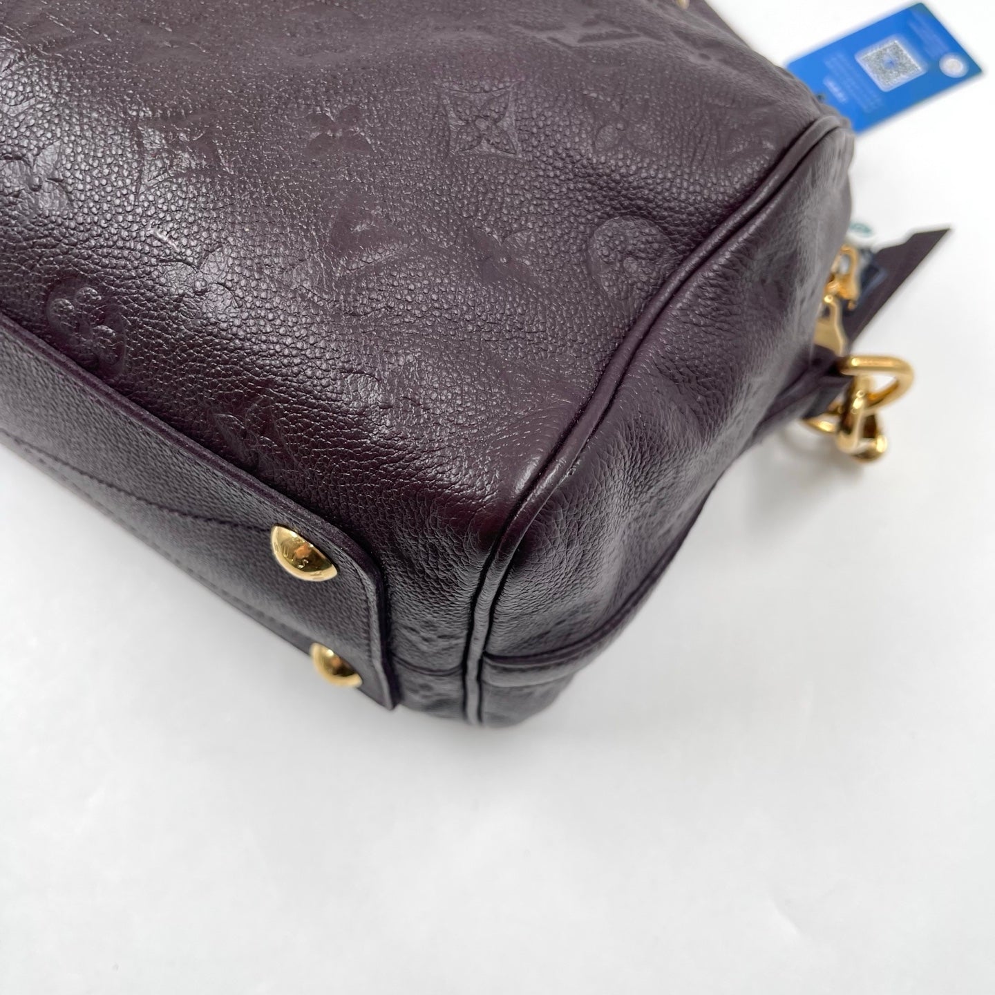 Louis Vuitton Monogram Empreinte Speedy Bandouliere 25 In Aube