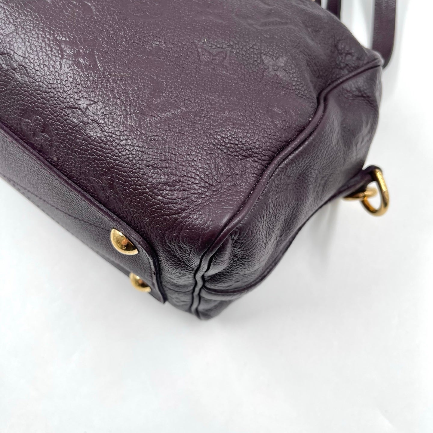Louis Vuitton Monogram Empreinte Speedy Bandouliere 25 In Aube