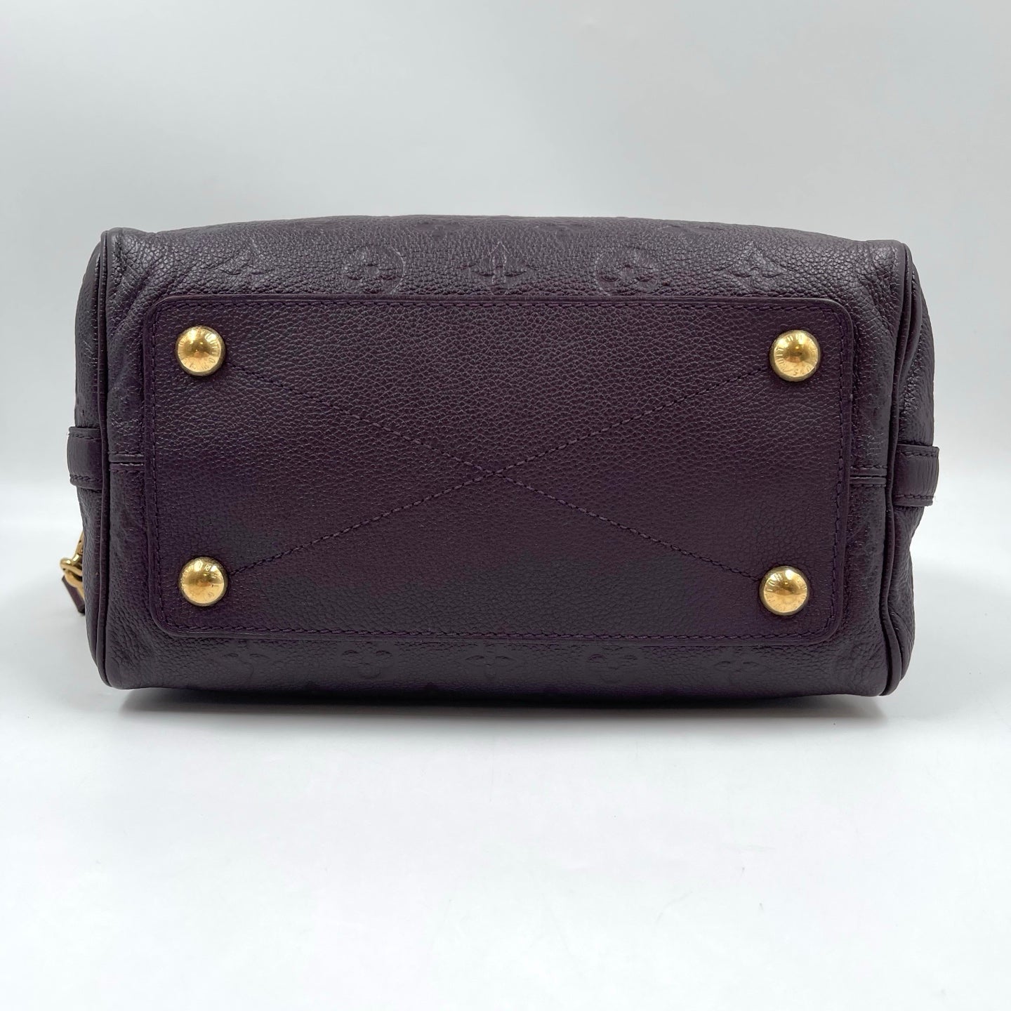 Louis Vuitton Monogram Empreinte Speedy Bandouliere 25 In Aube
