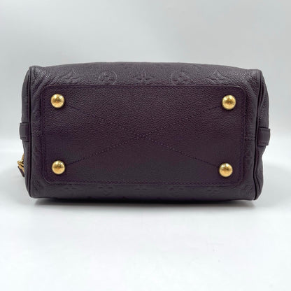 Louis Vuitton Monogram Empreinte Speedy Bandouliere 25 In Aube