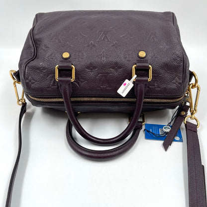 Louis Vuitton Monogram Empreinte Speedy Bandouliere 25 In Aube
