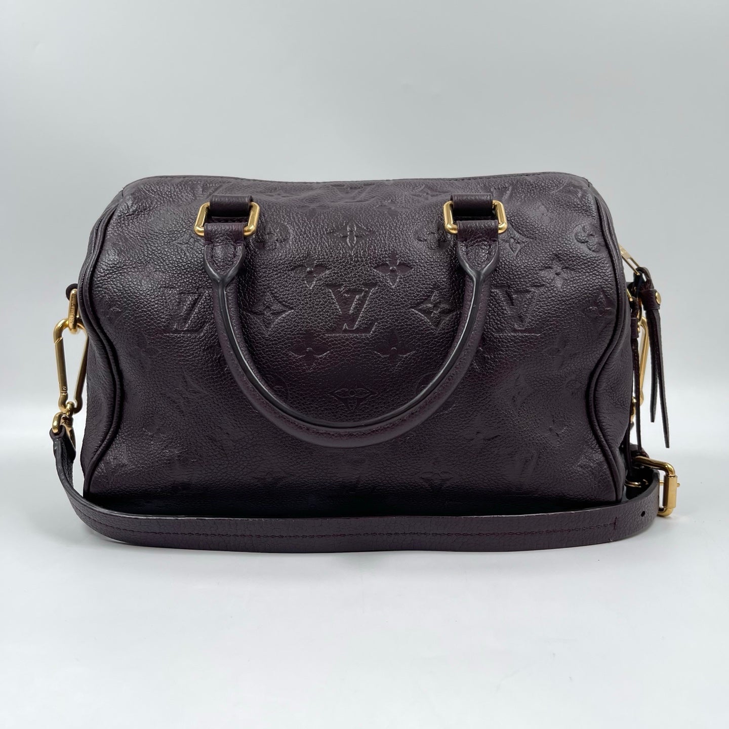 Louis Vuitton Monogram Empreinte Speedy Bandouliere 25 In Aube