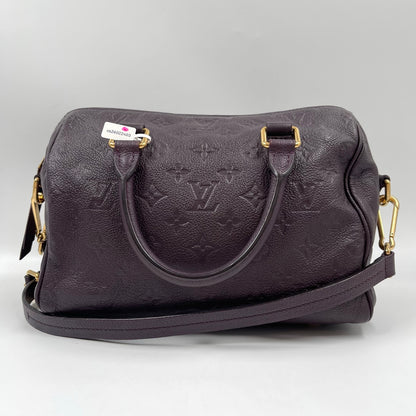 Louis Vuitton Monogram Empreinte Speedy Bandouliere 25 In Aube