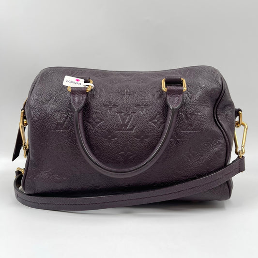 Louis Vuitton Monogram Empreinte Speedy Bandouliere 25 In Aube