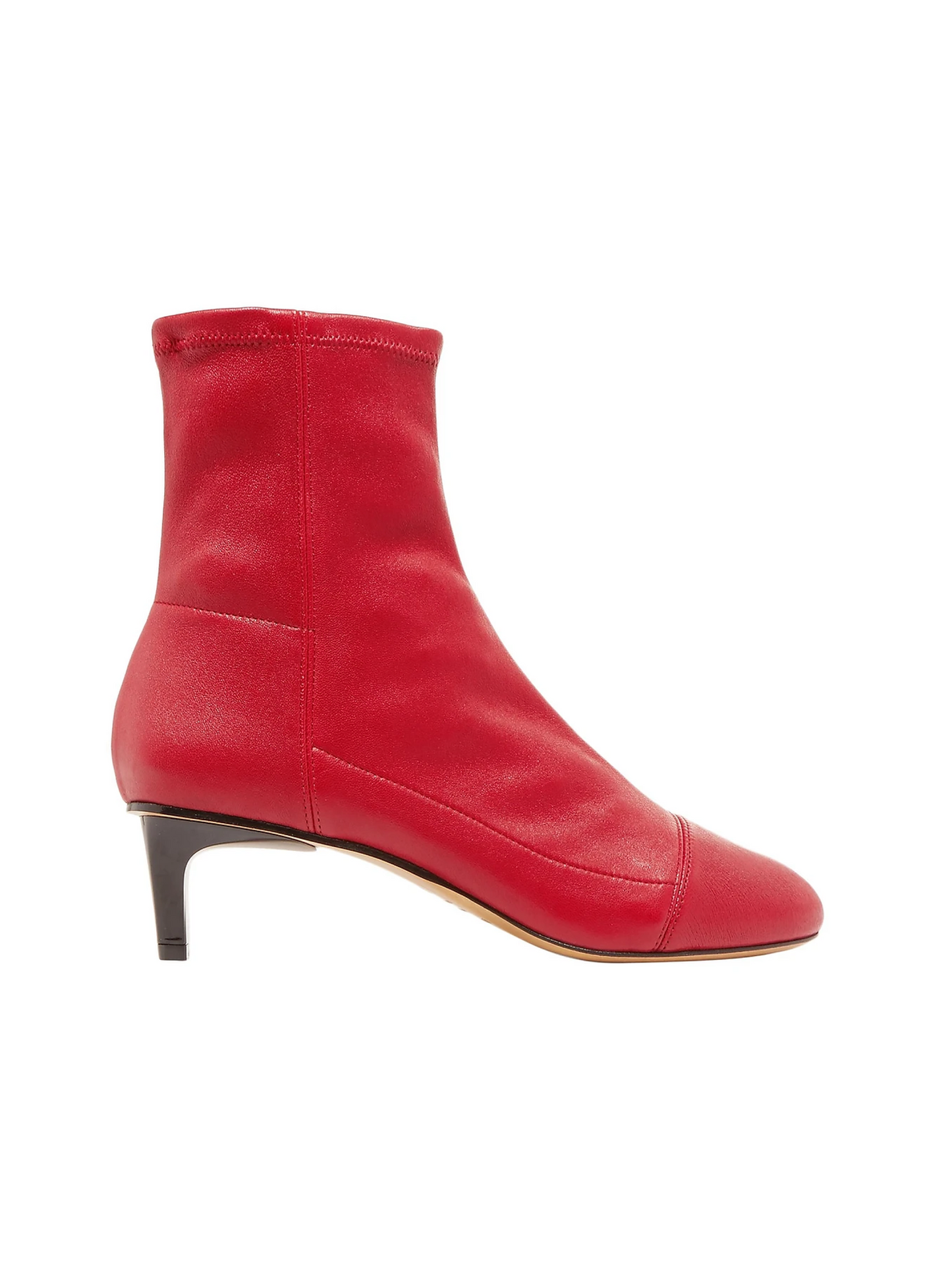 ISABEL MARANT Daevel Stretch-Leather Sock Boots