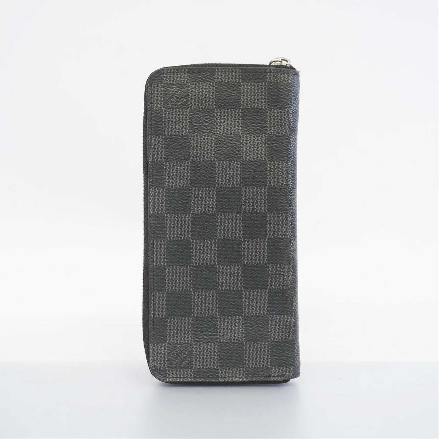 Louis Vuitton Damier Graphite Zippy Vertical Men's Long Wallet