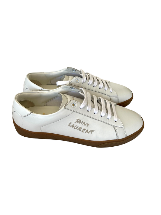 Saint Laurent Men's Court Classic SL/06 Low Top Sneakers