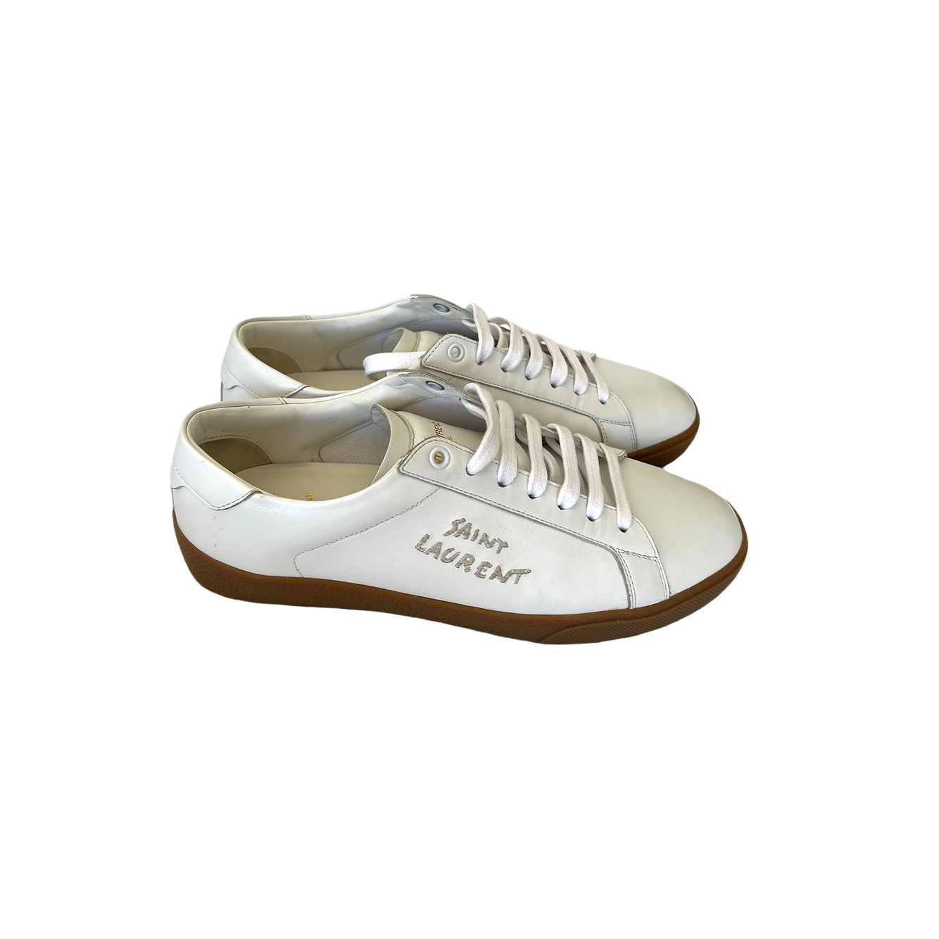 Saint Laurent Men's Court Classic SL/06 Low Top Sneakers