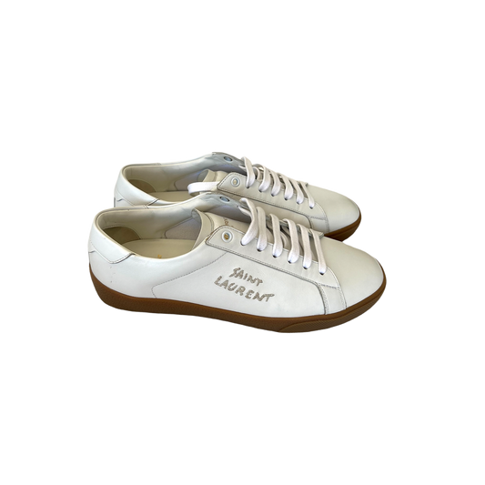 Saint Laurent Men's Court Classic SL/06 Low Top Sneakers