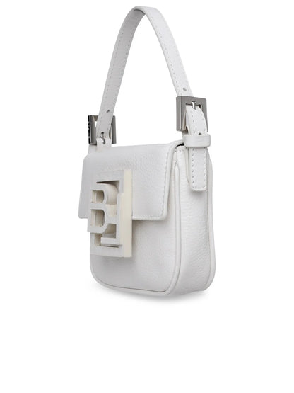 BY FAR Alfie Logo Plaque Mini Top Handle Bag