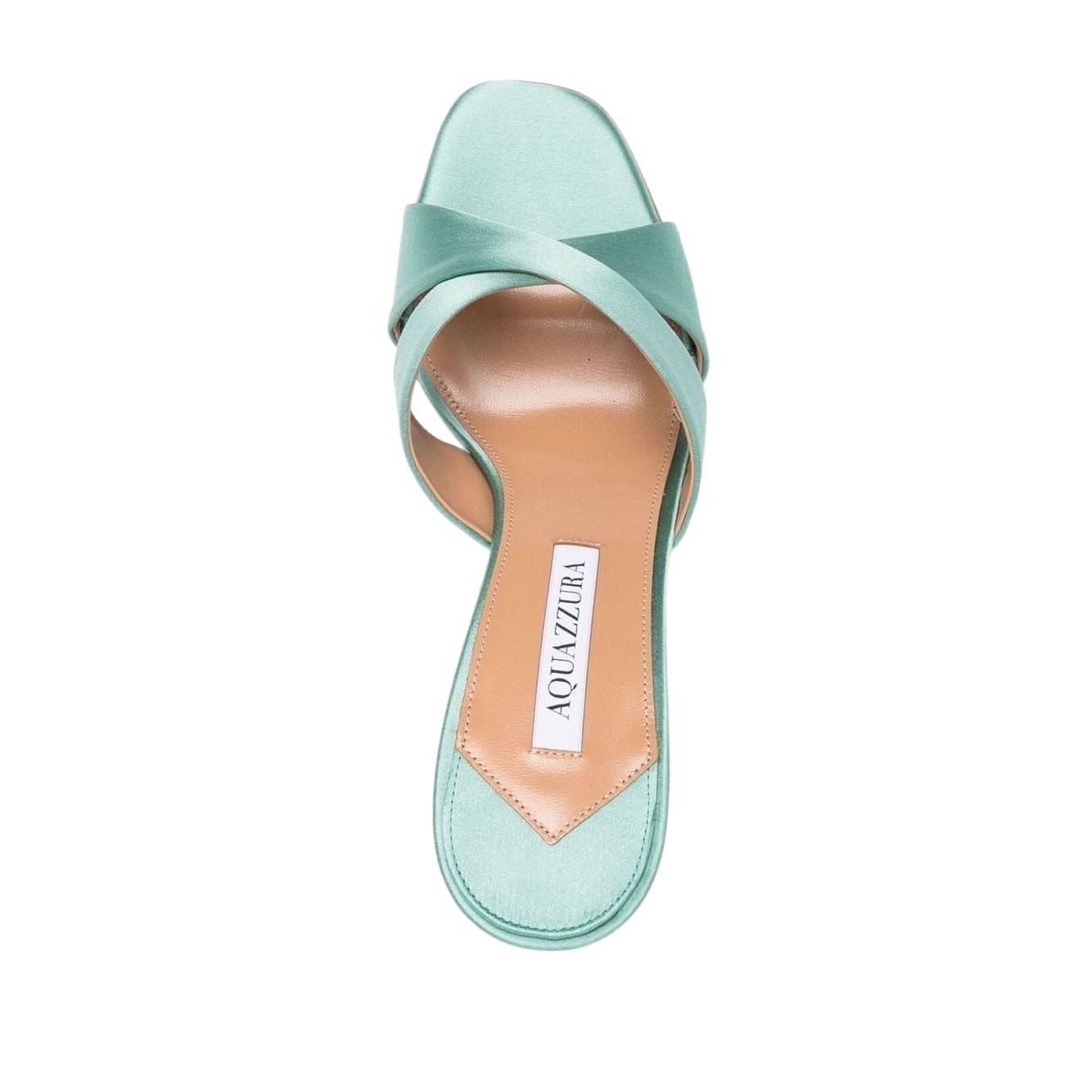 AQUAZZURA 105mm open-toe mules