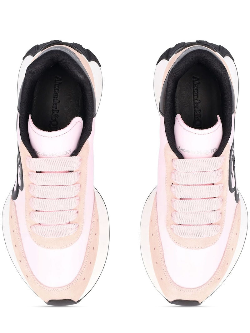 ALEXANDER MCQUEEN LEATHER SNEAKERS