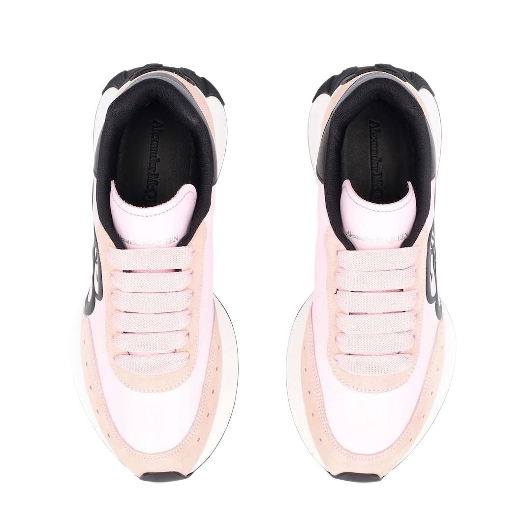 ALEXANDER MCQUEEN LEATHER SNEAKERS
