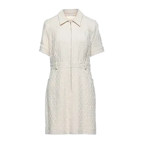 Sandro Paris Sabine Double S Jacquard Dress