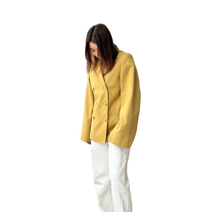 TOTÊME - Matera Double Breasted Woven Blazer
