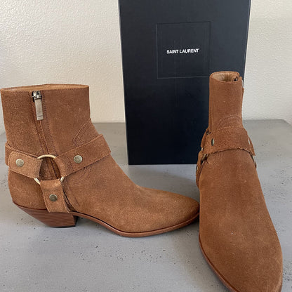 SAINT LAURENT West Harness Boots