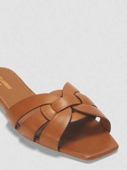 SAINT LAURENT Leather Sandals