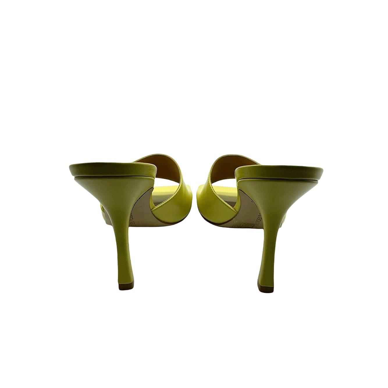 BOTTEGA VENETA Stretch Mules in Pear