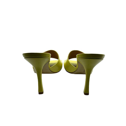BOTTEGA VENETA Stretch Mules in Pear
