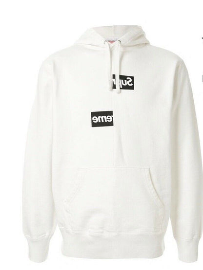 Supreme Supreme X Comme de garçons Split Box Logo Hoodie