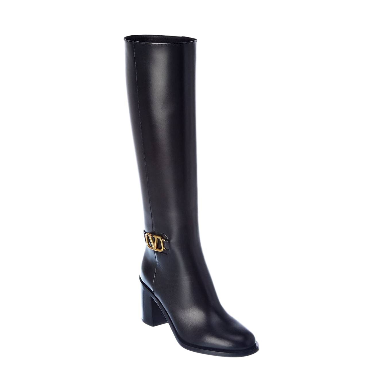 Valentino 75 Leather Boots