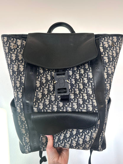 DIOR  Oblique Saddle Backpack