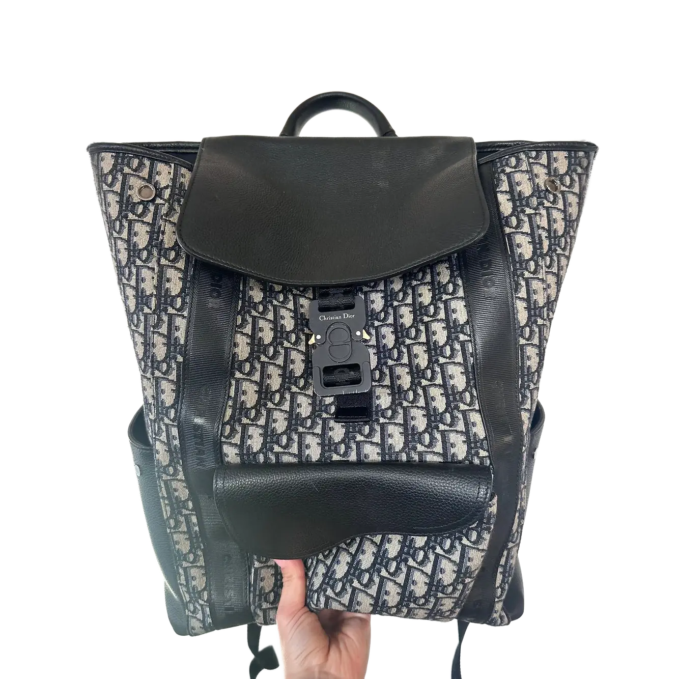 DIOR Oblique Saddle Backpack