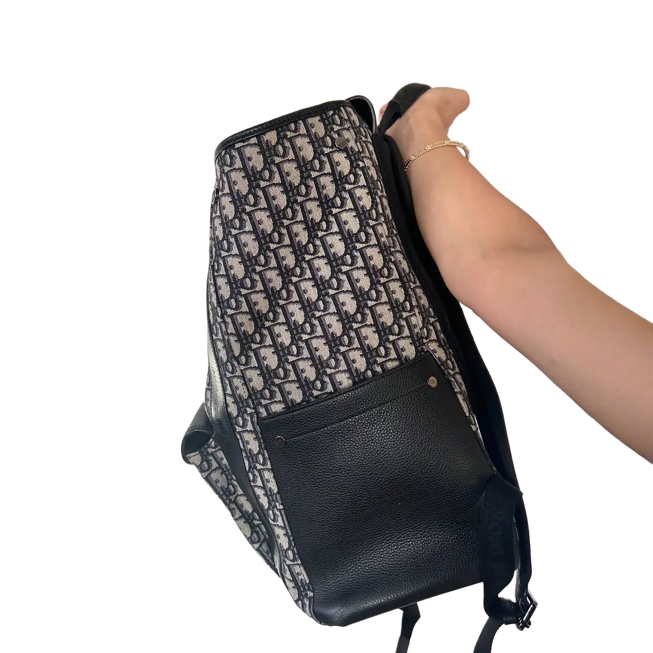 DIOR Oblique Saddle Backpack