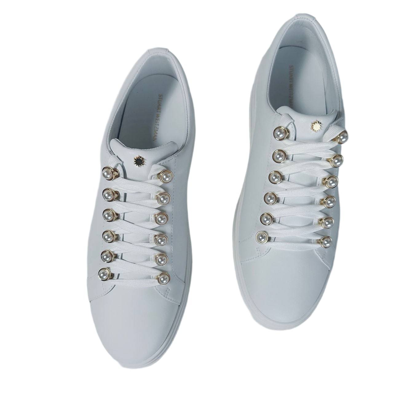 Stuart Weitzman leather sneakers