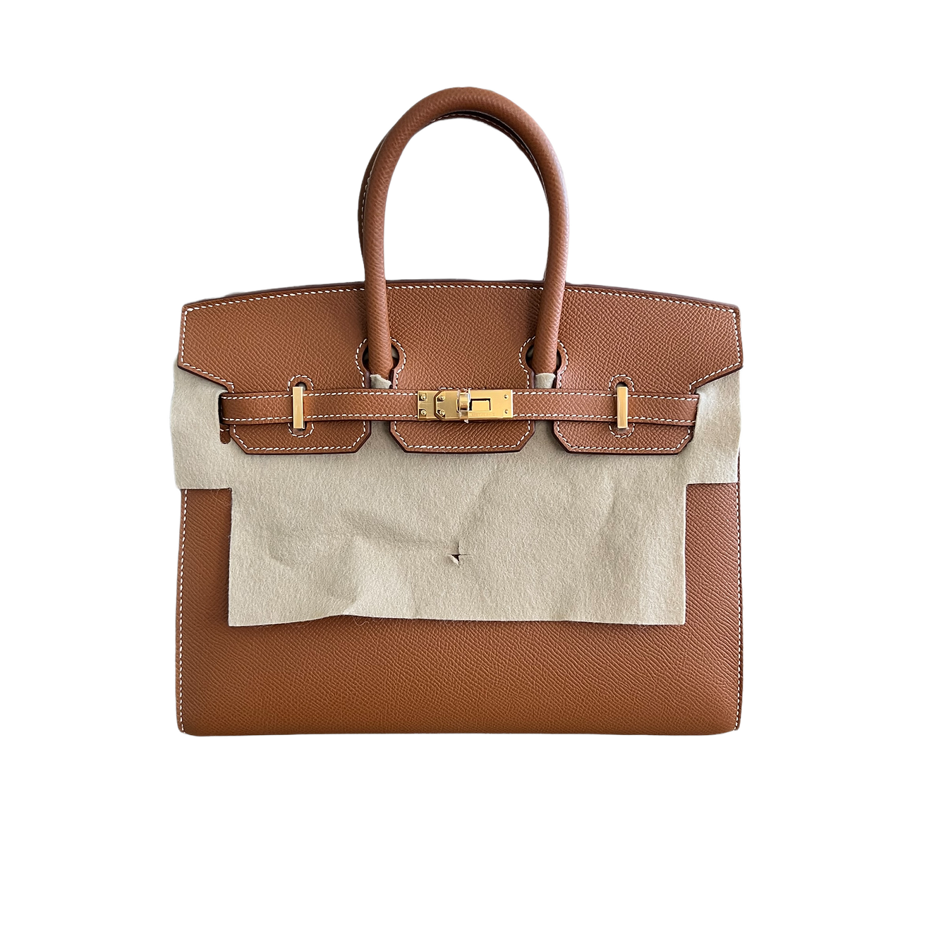 HERMES Epsom Birkin Sellier 25 Gold