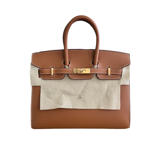 HERMES Epsom Birkin Sellier 25 Gold