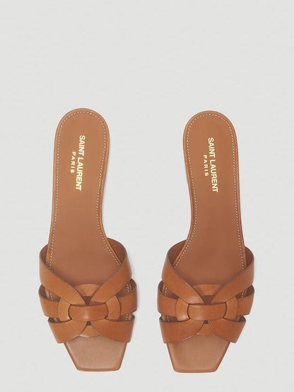 SAINT LAURENT Leather Sandals