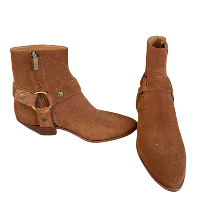 SAINT LAURENT West Harness Boots