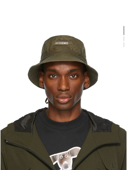 Jacquemus Khaki La Bucket Hat