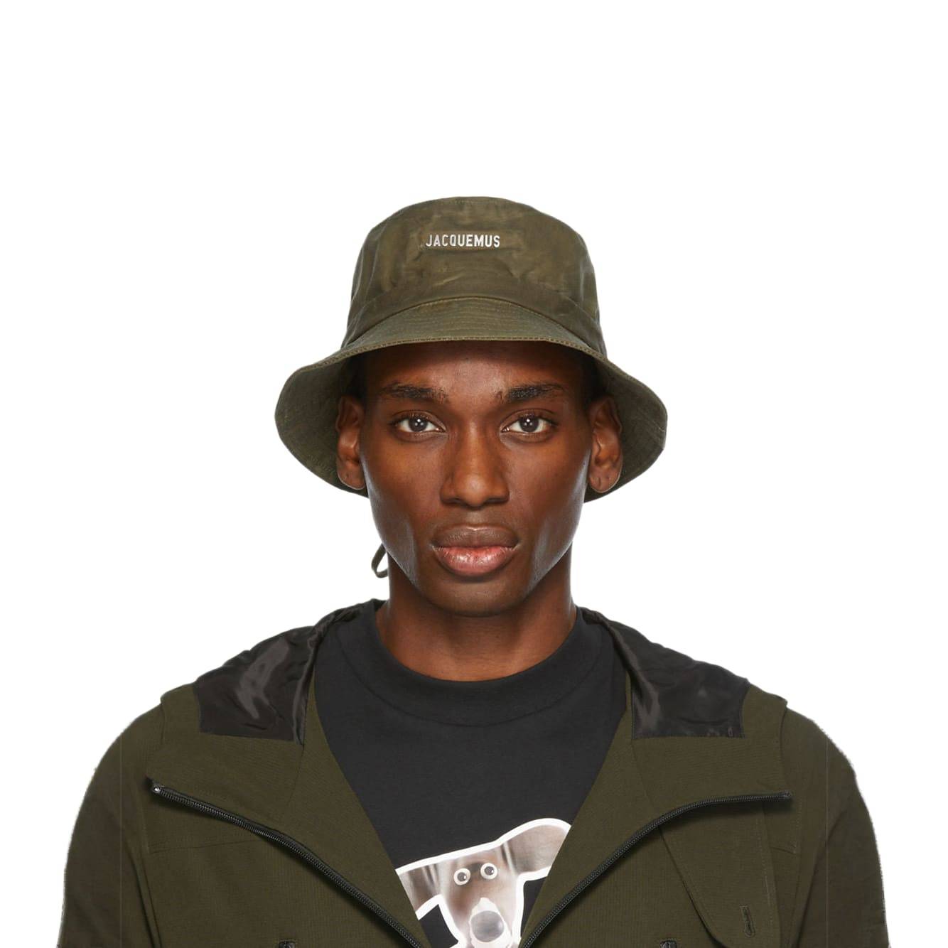 Jacquemus Khaki La Bucket Hat