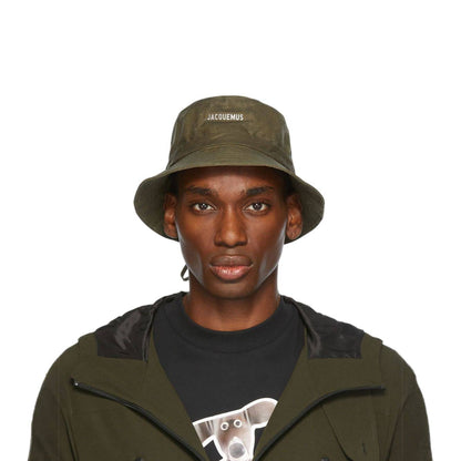 Jacquemus Khaki La Bucket Hat
