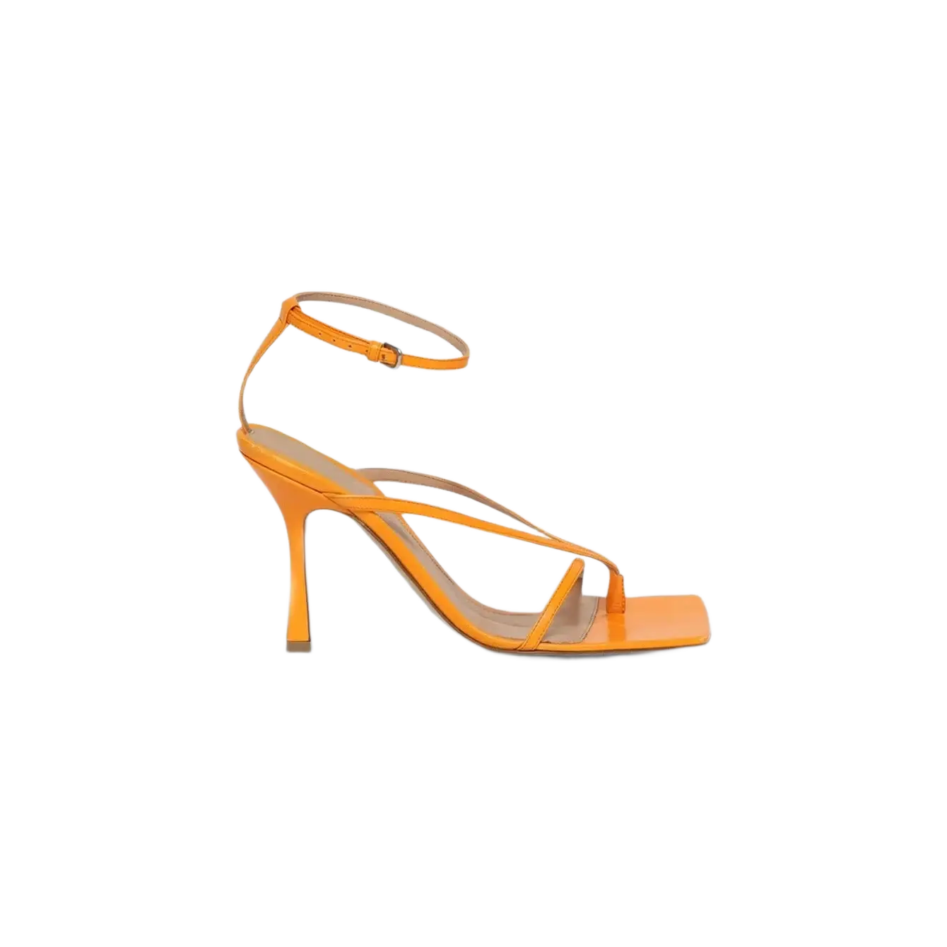Bottega Veneta  Stretch Leather Strappy Thong Sandals